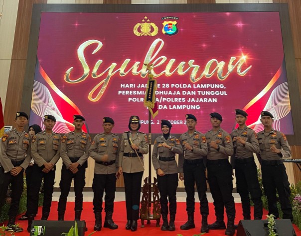 Wira Bhakti Andan Jejama’ Resmi Jadi Tunggul Identitas Polres Pesawaran