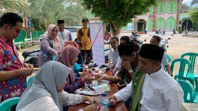 Jumat Berkah, Dinkes Pesawaran Berikan Pelayanan Kesehatan Di Bumi Andan Jejama