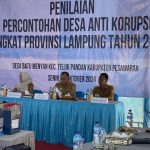 Desa Batu Menyan Wakili Kabupaten Pesawaran Penilaian Replikasi Desa Anti Korupsi 