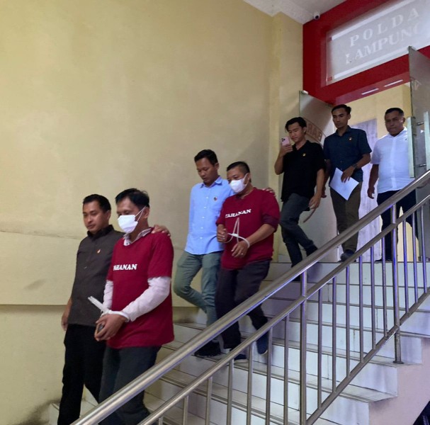 Korupsi Dana BUMAKAM Rugikan Negara Rp2,35 M, Polda Lampung Tahan 2 Tersangka
