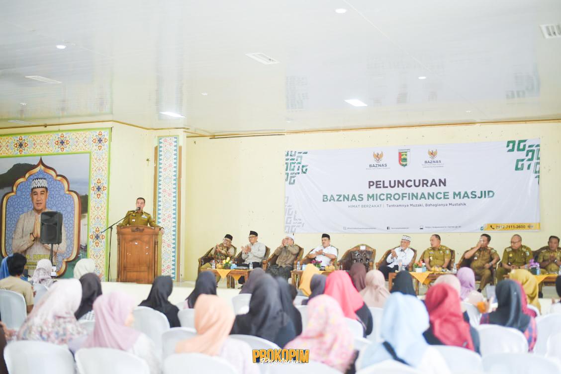 Sebanyak 37 UMKM Terima  Bantuan Microfinance Masjid  Dari Baznas Pesawaran