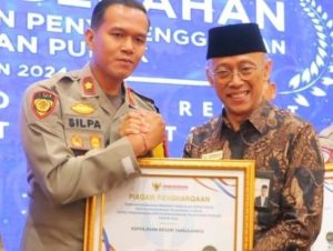 Ombudsman RI Apresiasi Polres Tanggamus, Berikan Penghargaan 