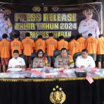Ungkap Kasus, Kapolres Pesawaran Sebut Dua Kasus Menonjol di Tahun 2024