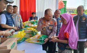 Pasar Murah Satgas Pangan Polda Lampung, Sebanyak 5000 Paket Untuk Warga