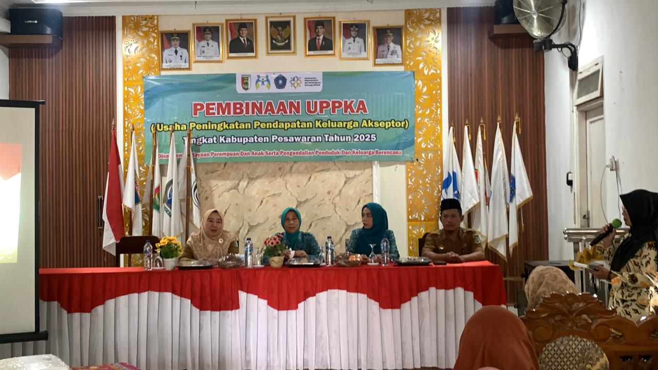 Dinas P3AP2KB Pesawaran Gelar Pembinaan Usaha Peningkatan Pendapatan Keluarga Akseptor Tahun 2025