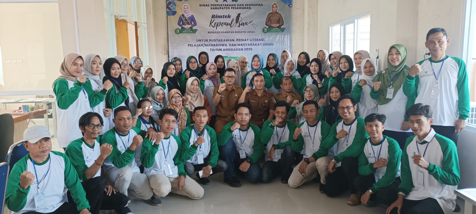Dinas Perpustakaan dan Kearsipan Kabupaten Pesawaran Gelar Bimtek Dorong Literasi Budaya Lokal