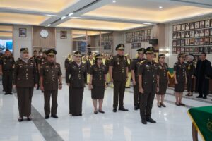 Empat Kajari di Lantik Kajati, Transiswara Jabat Wakajati Lampung