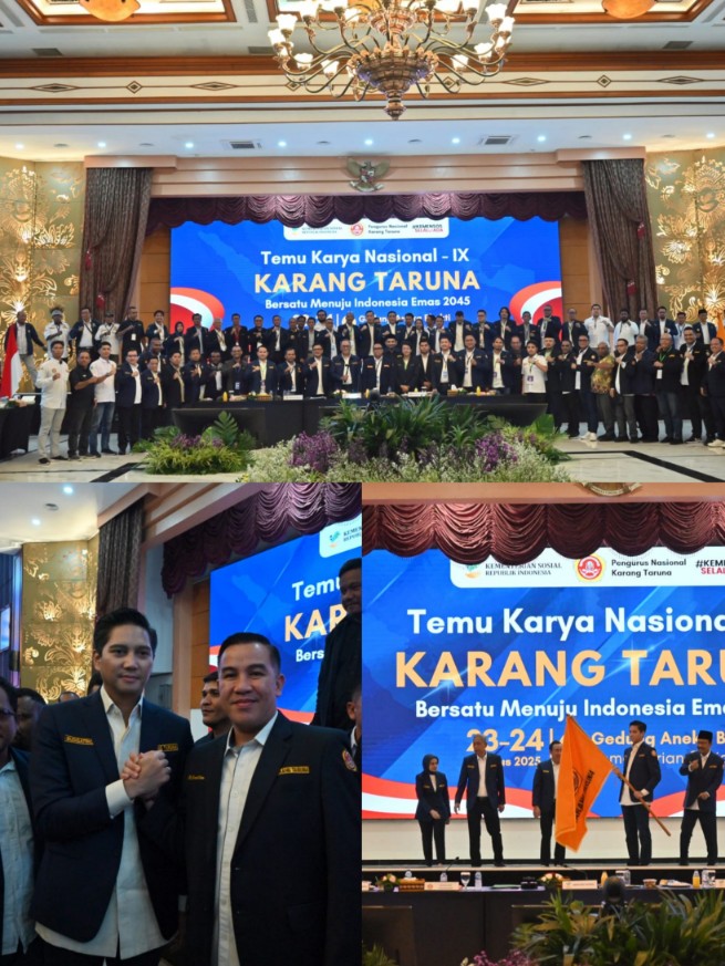Dendi Ramadhona Hadiri Temu Karya Nasional Karang Taruna 2025