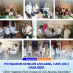 Pastikan Tepat Sasaran, Kades Margorejo Bagikan BLT DD Kepada Warga  Penderita Penyakit Menahun
