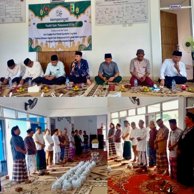Kadis Kominfotiksan Berikan Apresiasi, KH Endang Khadir Bersyukur PWI Peduli Sesama