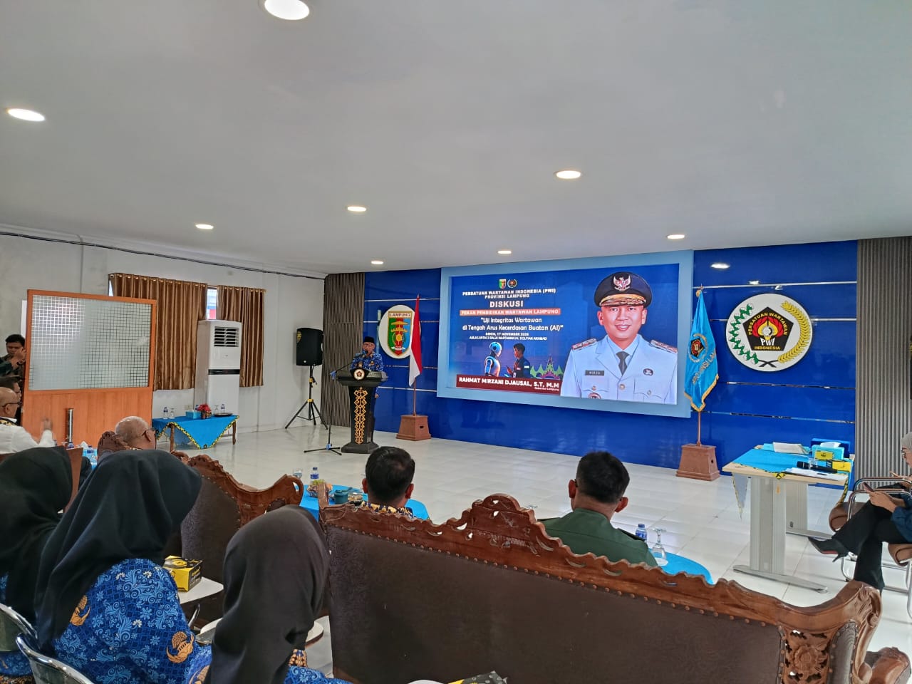 HPN dan Porwanas 2027 di Lampung, Gubernur Rahmat Mirzani Djausal Setuju