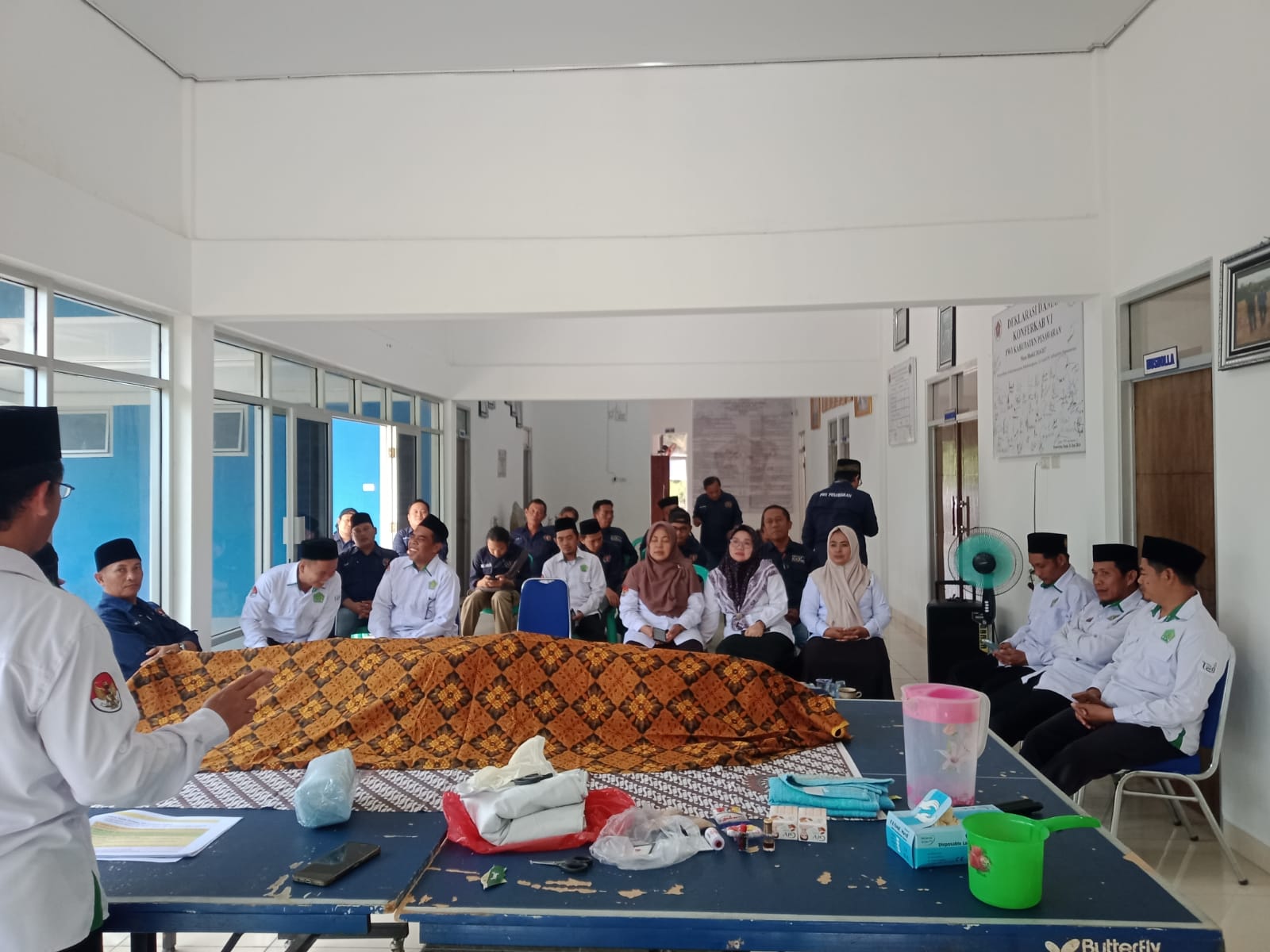 PWI Gandeng Kemenag Pesawaran Pelatihan Pemulasaran Jenazah