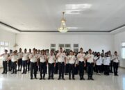 Komitmen Integritas, Rutan Kelas 1 Bandarlampung Gelar Apel Ikrar Bersih