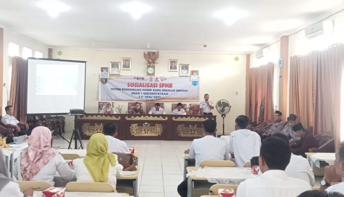 Terapkan Mekanisme Aturan SPMB, SMAN 1 Gedongtataan Gelar Sosialisasi
