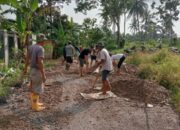 Bukti nyata, Kades Negeri Sakti Gotong-royong Bersama Masyarakat Dusun Kampung Tua