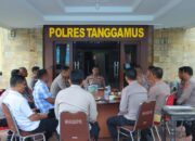 Kapolres Tanggamus Tekankan Pendataan Logistik dan Kesiapsiagaan Personel Hadapi Bencana