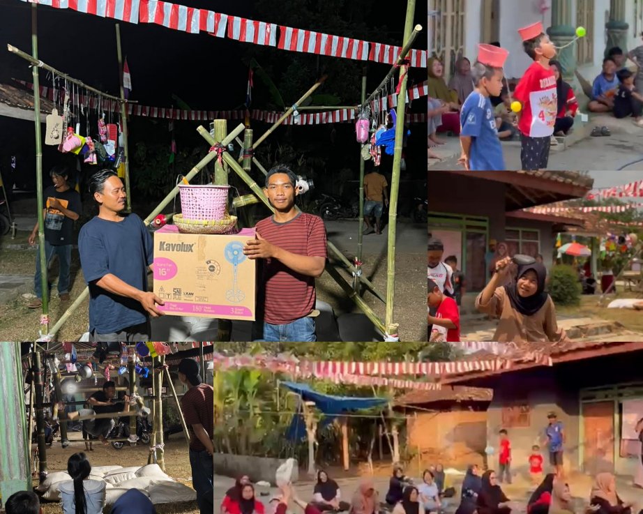 Semarak HUT RI ke-81, Warga Dusun I Pekon Siliwangi Gelar Perlombaan
