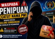 Waspada Penipuan Catut Nama PWI, Oknum Diduga Galang Sumbangan ke Sekolah di Pesawaran