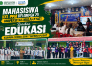 Mahasiswa KKL-PPM Kelompok 20 Universitas Malahayati Berikan Edukasi Kepada Siswa SDN 7 Metro Pusat