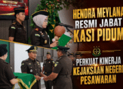 Hendra Meylana Resmi Jabat Kasi Pidum, Perkuat Kinerja Kejaksaan Negeri Pesawaran