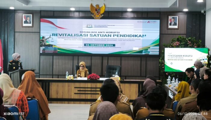 Kejari Pesawaran Dorong Program Revitalisasi Pendidikan Transparan dan Akuntabel